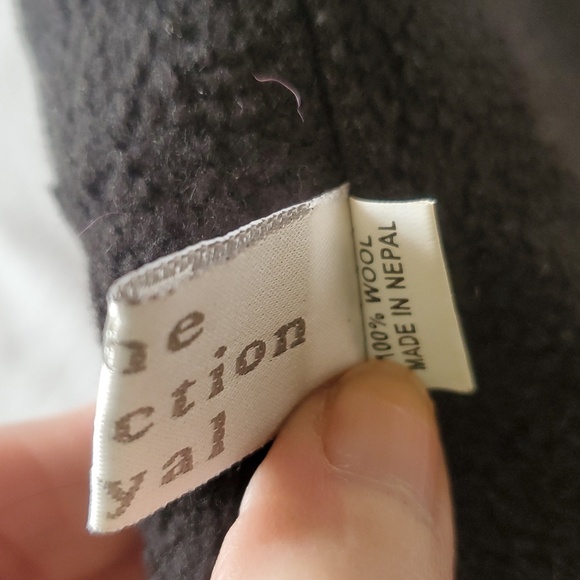 The Collection Royal 100% Wool Handmade In Nepal Fleece Lined Hat - Picture 9 of 14